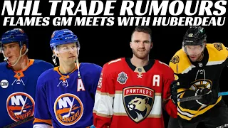 NHL Trade Rumours - Bruins, Islanders, Flames GM Meets with Huberdeau & Several Signings