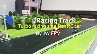 JW FPV Home racing track for smallest RC car(Turbo racing 1/76)이제 집에서 레이싱한다~🤣🤣