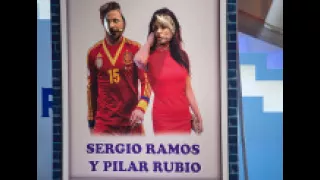Anna Simon se convierte en una sensual Pilar Rubio junto al Sergio Ramos más cómico - Me Resbala