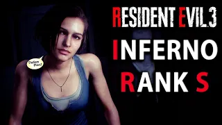 Resident Evil 3 Remake ➤ РАНГ S на сложности АД ● БЕЗ ХИЛОК ● [СЛОЖНОСТЬ INFERNO]