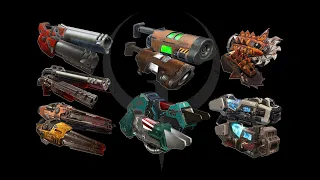 Quake 3 Arena Weapons in Quake Champions (2022)