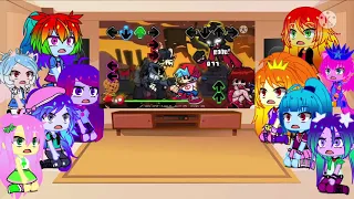 Random Mlp & Eg Gangs react to Fnf Tabi vs Whitty! (Version 2.0)