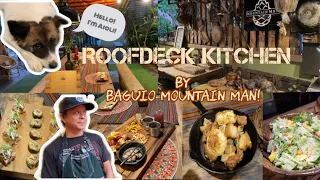 ROOFDECK KITCHEN! : A night to remember | Baguio Mountain Man| Where to eat in Baguio