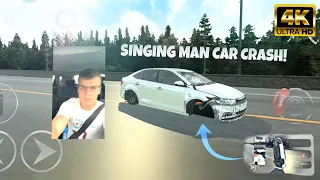 A Glitch in the Matrix! - SINGING MAN CAR CRASH Meme (2160p60 ULTRA HD NIGHTMARE EDITION)