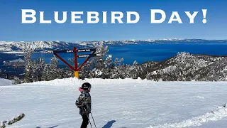 Skiing Heavenly after the Blizzard that left 5 FEET of SNOW! (No powder is left)