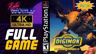 Digimon World (PS1) | 100% Prosperity | Playstation Longplay | No Commentary 4K