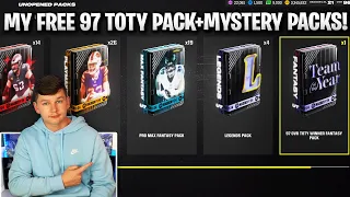 MY FREE TOTY 97 OVERALL PACK! HUGE MYSTERY PACK OPENING FOR ALL THE LTDS!