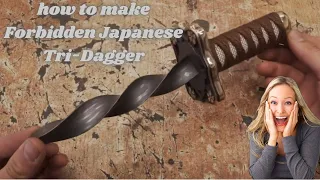 HOW TO MAKE  - Forbidden Japanese Tri Dagger