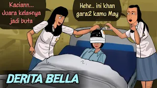 Derita Bella - Jadi Buta gara2 Gak Kasih Contekan #HORORMISTERI | Kartun Hantu, Animasi Sekolah