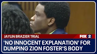 Zion Foster suspect had 'no innocent explanation' for dumping her body, prosecutor says