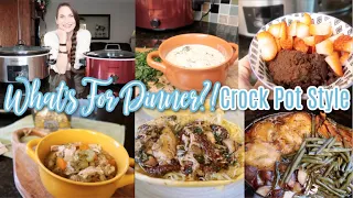 What's For Dinner?!  Week of Crockpot Meals!  Wads For Dinner // Kimberly Whisk.