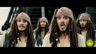 Captain Jack Sparrow in Davy Jone's locker: Multiple Jack 1080HD Part 1