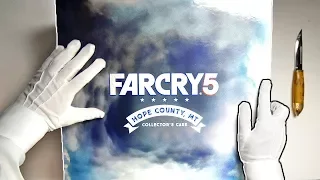 FAR CRY 5 COLLECTOR'S EDITION UNBOXING! Limited Hope County MT Case Deer Skull Gameplay