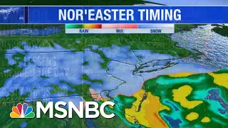 More Than 100 Million Under Warnings For Massive Winter Storm | Katy Tur | MSNBC