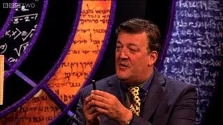 Stephen Fry pops balloons with a laser pen - QI - Series 10 Episode 13 - BBC Two