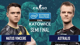CS:GO - Astralis vs. Natus Vincere [Nuke] Map 2 - Semifinals - IEM Katowice 2020