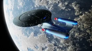 Star Trek: The Next Generation "The Best of Both Worlds" Updated VFX - Scenes 1-4.