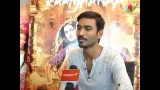 Sonam describes Dhanush as a "soft spoken and down to earth" person | Raanjhnaa, Ambikapathy