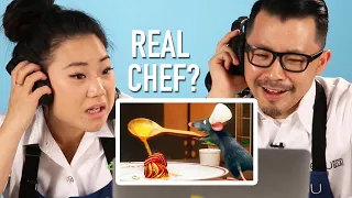 Real Chefs Review Cooking Movie Scenes