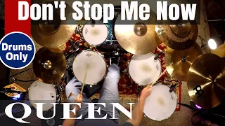 Queen - Don't Stop Me Now - Isolated Drums Only (🎧High Quality Audio)