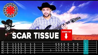 【RED HOT CHILI PEPPERS】[ Scar Tissue ] cover by Masuka | LESSON | GUITAR TAB