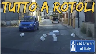 BAD DRIVERS OF ITALY dashcam compilation 8.18 - TUTTO A ROTOLI