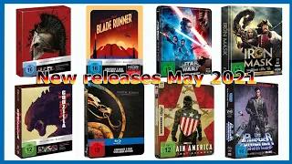 GERMAN 4K/BLU-RAY RELEASES - MAY 2021 - STEELBOOKS/MEDIABOOKS/DIGIPAKS - DEUTSCHE 4K/BLU-RAY VÖS