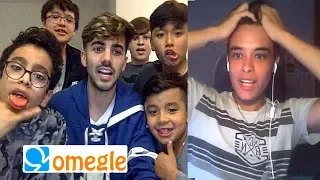 REACCIONES GRACIOSAS EN OMEGLE CON MIS VECINOS!