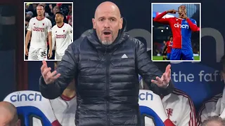 Palace 4 Man Utd 0: Ten Hag closer to axe after capitulation against Eagles