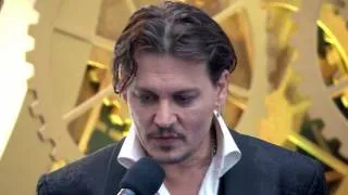 Alice Through the Looking Glass: Johnny Depp "The Mad Hatter" Movie Premiere Interview | ScreenSlam