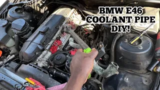 HOW TO REPLACE BMW E46 M54 Coolant Pipe.