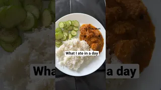 What I ate in a day 🤤 #whatieatinaday