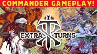 Extra Turns 02 w/ DJ, Kyle Hill and Ashlen Rose | Commander Gameplay | Magic The Gathering EDH