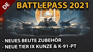 BATTLEPASS Saison 4 ERKLÄRT - Neues Beute Zubehör - NEUE Tier IX Belohnungs Panzer!