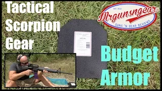 Tactical Scorpion Gear Level III Budget Steel Body Armor Test (HD)