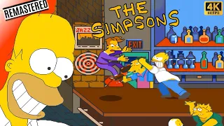 The Simpsons (JP) Homer Longplay (Arcade) [4K/Remastered/60FPS]