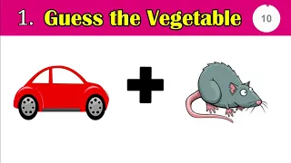 #3 Can You Guess The Vegetable By The Emoji? | Emoji Challenge | Puzzles #guessthevegetable #emoji