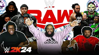 JCW RAW Season 2 Episode 1 - #wwe2k24 Universe Mode Begins!