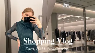Shopping Vlog| Zara, H&M, Stradivarius