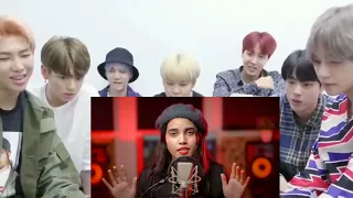 BTS reaction to aish | Sam Smith, Kim petras-Unholy | cover by aish @viralvideoreaction7721