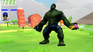 Khalnayak became hulk in dude theft wars /hulk smash