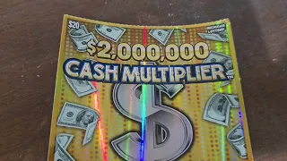 MI Lottery - 💰$2,000,000 Cash Multiplier💰 - Beautiful ticket, huge potential! Will we win? 🧨🧨🧨 #win