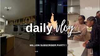 I THREW LEX A PARTY FOR HITTING 1 MIL SUBS !!!