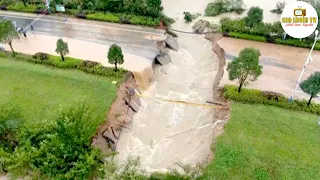 yangtze River Flood No.5 Hits the three gorges dam | china flood 2020 | Three gorges dam