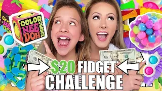$20 FIDGET SHOPPING CHALLENGE!