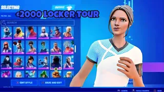 Fortnite locker tour *£2000*