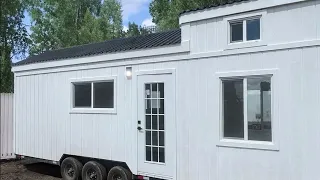 ♡Beautiful White Tiny House on Wheels for Sale $39K