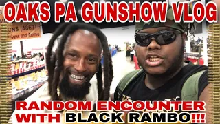Lets Vlog: I RAN INTO @BlackRamboTV AT THE OAKS PA GUN SHOW!!! AND BOUGHT NEW SHOTGUN!!!
