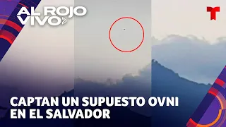 Supuesto OVNI es captado sobrevolando un cerro en El Salvador