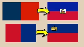 The Curious Parallel Evolutions of the Haiti and Liechtenstein Flags